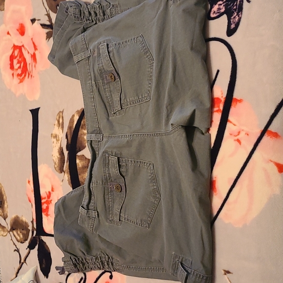 Eddie Bauer Adventurer Stretch Ripstop Cargo Capri - Picture 7 of 16